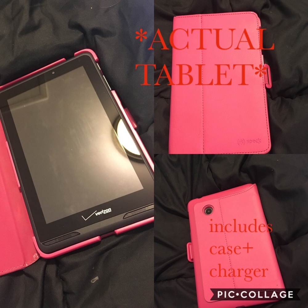 Verizon tablet (INCLUDES CASE + CHARGER)